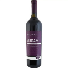 Вино Mugam Saperavi красное полусладкое 0,75л 12-14%