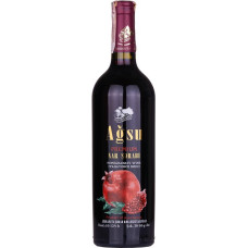 Вино AGSU PREMIUM Гранатовое полусладкое, 0,75л 10-12%