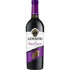 Напиток винный Aznauri Black Currant красный сладкий полусладкий 0,75 л 8,5-10%