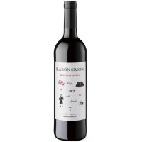 Вино Baron Simon Red Semi-Sweet красное полусладкое 0,75л 10,5%