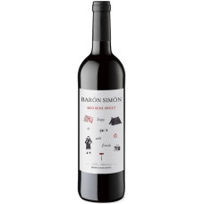 Вино Baron Simon Red Semi-Sweet красное полусладкое 0,75л 10,5%