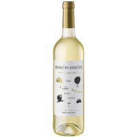 Вино Baron Simon White Semi-Sweet белое полусладкое 0,75л 10,5%