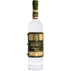 Водка Ukrainian Spirit Limited Edition с кожаной этикеткой ручной работы 3 л 40%