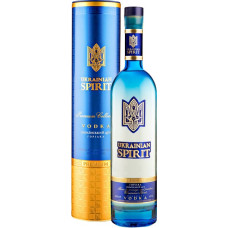 Водка Ukrainian Spirit Украинский дух 0.7 л 40% в тубусе