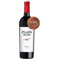 Вино Pilot’s Wines Мерло красное сухое 0.75 л