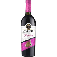 Винный напиток Aznauri Raspberry красный полусладкий 0.75 л 8.5-10%