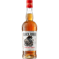 Спиртный напиток с ромом Black Roger Spiced Gold 0.5 л 35%
