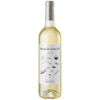 Вино Baron Simon Бланко біле сухе 0.75 л