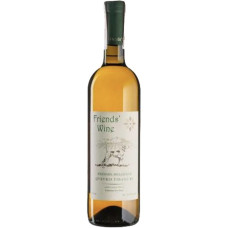 Вино виноградное натуральное Winiveria Friends' wine Квеврис Ркацители белое сухое 0.75 л