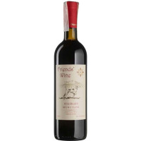 Вино Winiveria Мукузани Friends' wine красное сухое 0.75 л 12,5 %