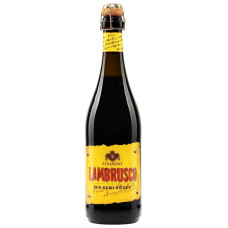 Вино игристое Sizarini Lambrusco красное полусладкое 0,75 л 8%