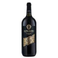 Вино AZNAURI Saperavi, сухе, червоне, 1,5 л 13%