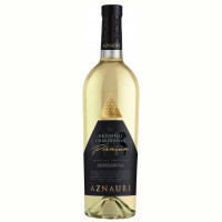 Вино AZNAURI Premium Rkatsiteli-Chardonnay, сухе, біле 0,75 л 13%