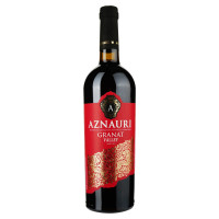Вино AZNAURI Granat Valley, полусладкое, красное 0,75 л 13%
