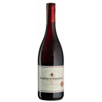 Вино Rouge Dry, Baron d'Arignac, сухе, червоне 0,75 л 12%