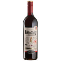 Вино Entrecote, Gourmet Pere & Fils, полусухое, красное 0,75 л 14,5%