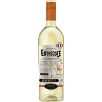 Вино Entrecote Chardonnay, Gourmet Pere & Fils, сухое, белое 0,75 л 13,5%