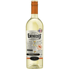 Вино Entrecote Chardonnay, Gourmet Pere & Fils, сухое, белое 0,75 л 13,5%