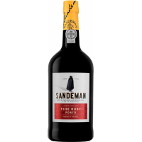 Вино Sandeman Porto Ruby, Sogrape Vinhos, солодке, червоне 0,75 л 20%