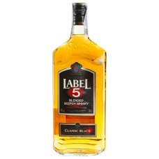 Виски Label 5 Classic Black, 1 л 40%