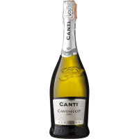 Вино игристое Canti Cantisecco, brut, белое 0,75 л 11%
