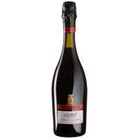 Вино игристое Chiarli Lambrusco dell' Emili Rosso, полусладкое, красное 0,75 л 7,5%