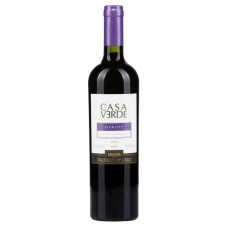 Вино Casa Verde Мерло, сухое, красное 0,75 л 12%