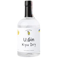 Джин U.Gin. Kyiv Dry 0,5л 40%