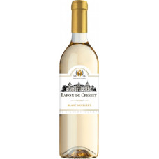 Вино Baron de Cresset белое полусладкое 0,75 л 11%