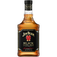 Виски Jim Beam Black Extra Aged 0,7л 43% в подарочной упаковке
